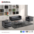 Orizeal Canapé inclinable en cuir noir à vendre (OZ-OSF007)